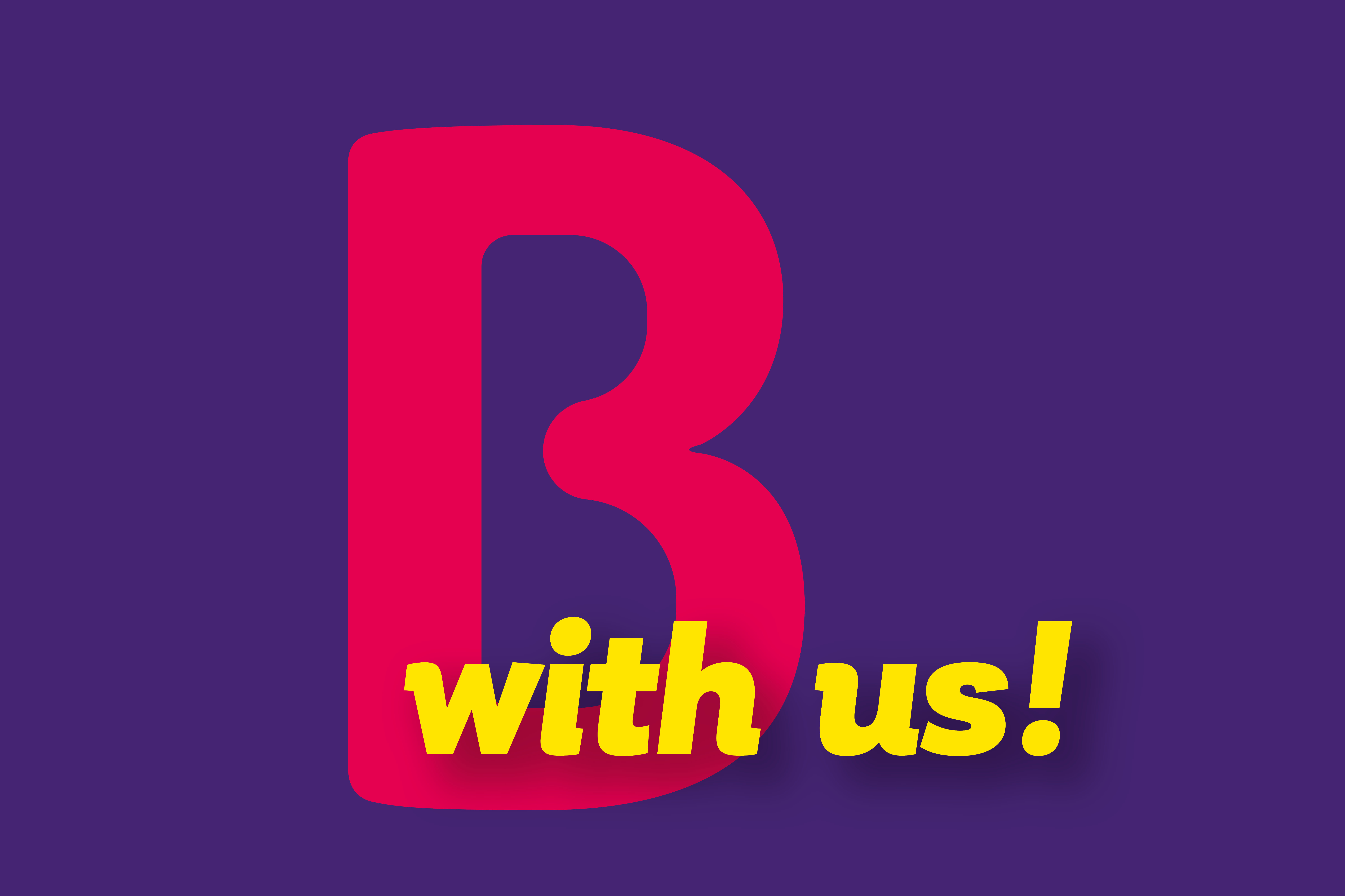 Logo von B with us! Logo von B with us!
