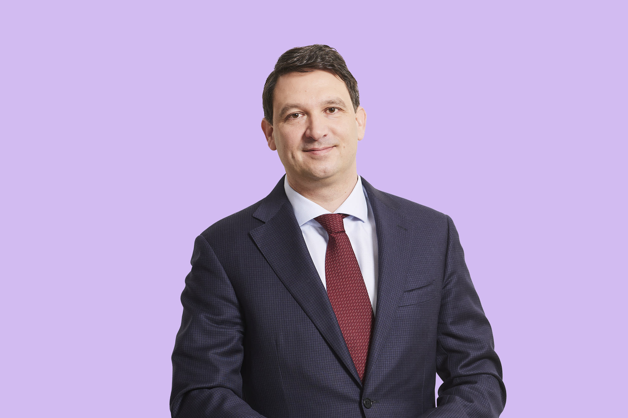 Portrait des Vorstandsmitglieds Mag. Dietmar Böckmann im Anzug.